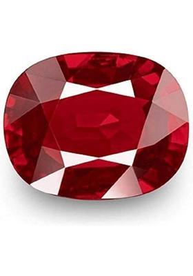 Burma Ruby Manik Gemstone 9.00 Ratti with Lab Report & Guarantee Certificate Stone Ruby Ring