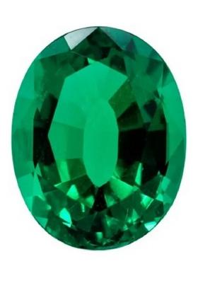 Gems Jewels Onlline 5.25 Carat Loose Certified Natural Colombian Emerald - Panna Stone Emerald Stone