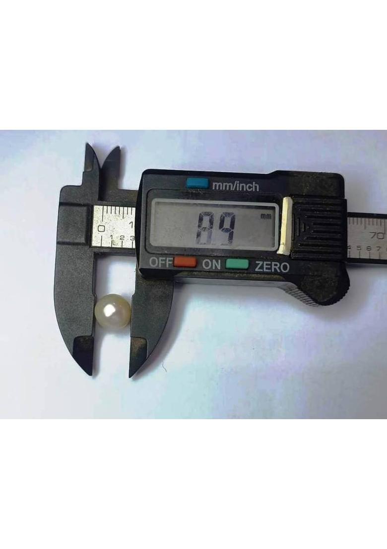 AMOGH JEWELS White Cut Natural Pearl Gemstone  (10 carat) - Indya