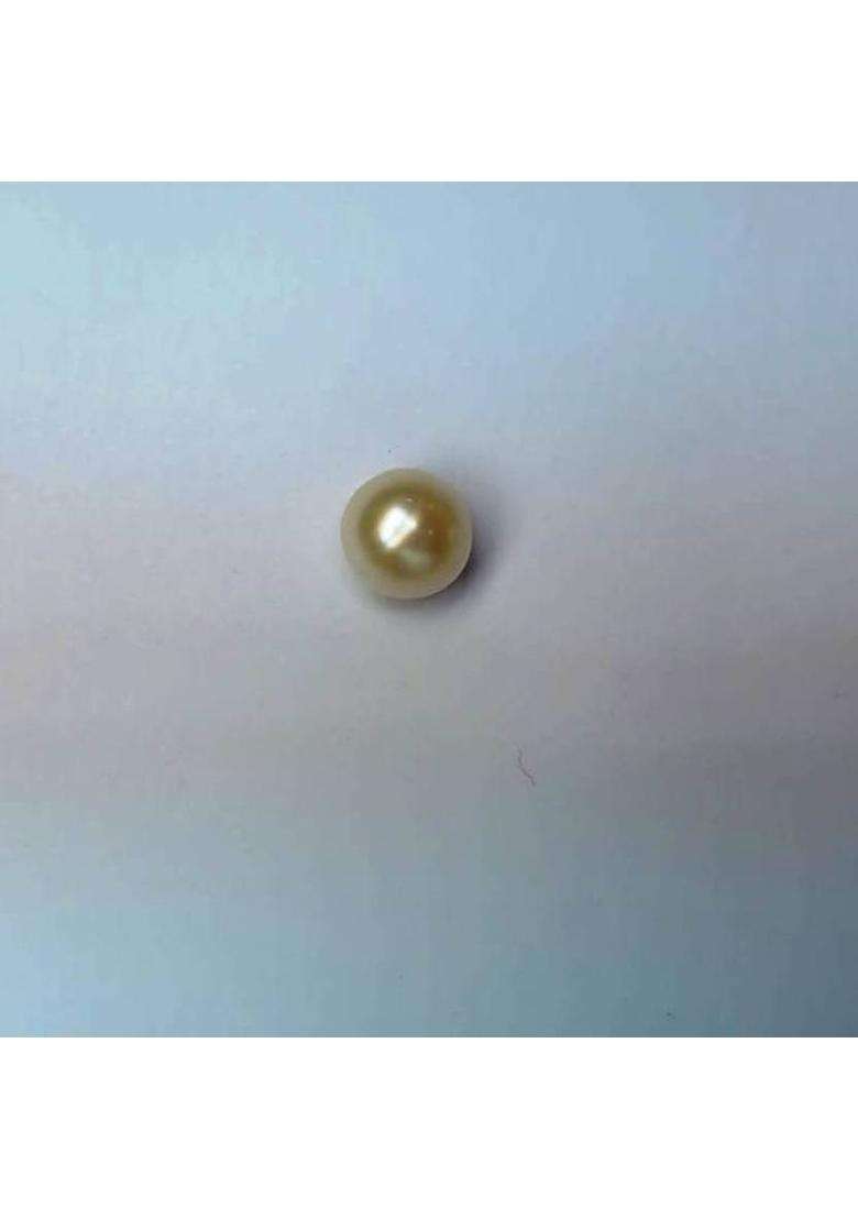 AMOGH JEWELS White Cut Natural Pearl Gemstone  (10 carat) - Indya