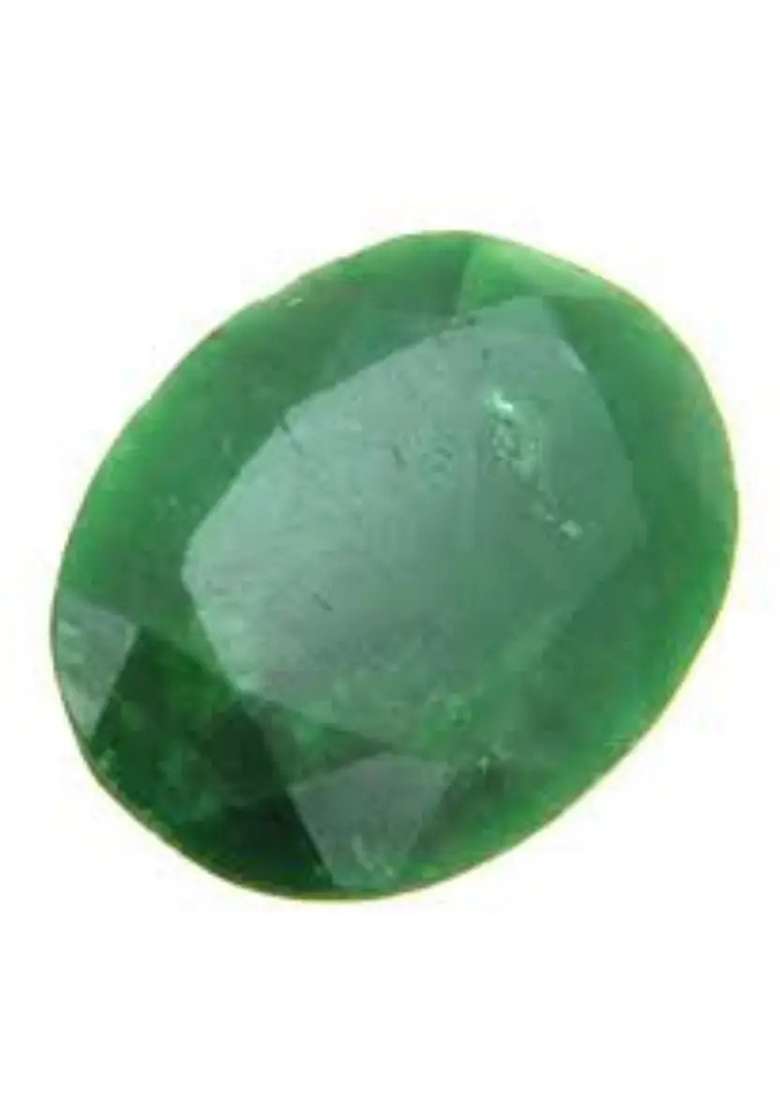 house of common Certified Natural Emerald Gemstone (Panna) 5.25 Ratti Stone - Indya