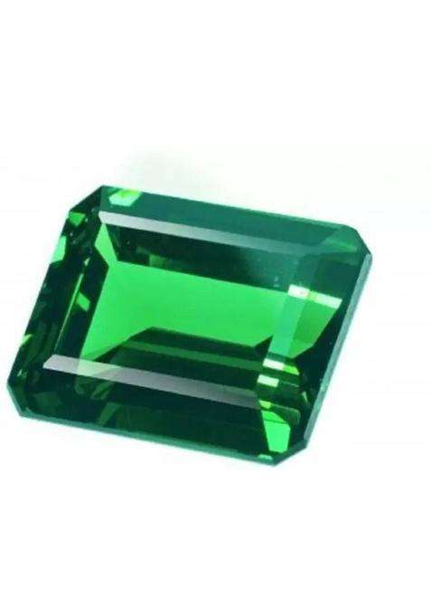 Aanya Jewels Hydro Emerald Green 9.25 Ratti Columbian Gemstone,Transparant (Panna Ratan) Stone