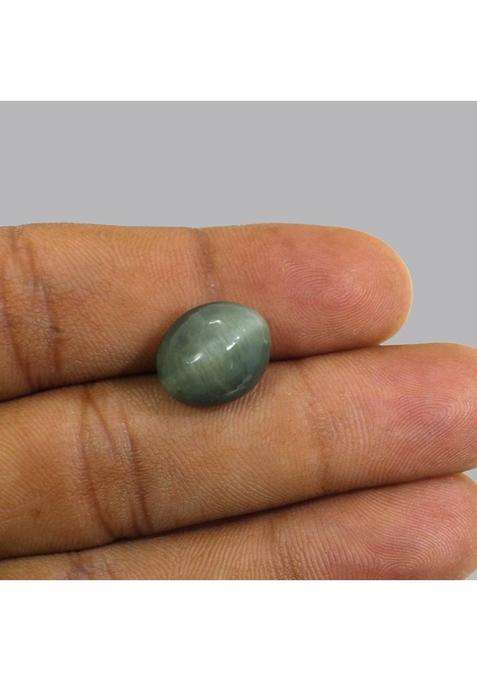 6.25 Ratti Natural Cats Eyes Gemstone for Men and Women Lab Certified Stone Cat's Eye Ring