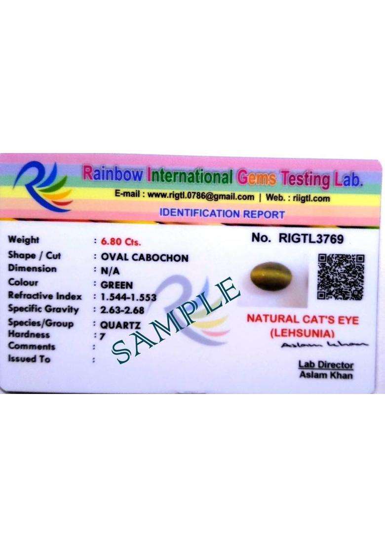 Lab Certified 8.25 Ratti Natural Cat