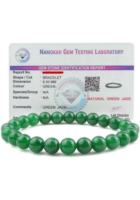 Stone, Green Jade Crystal Bracelet