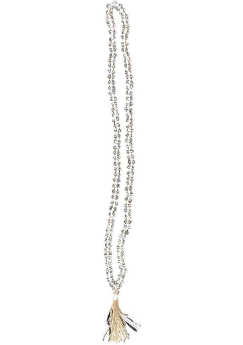 PURE SPHATIK DIAMOND CUT MALA 108 BEADS Zircon Stone Chain - Indya