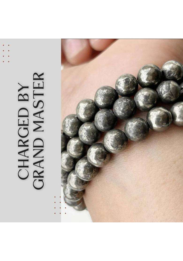 Pyrite, Crystal Beads, Agate, Crystal, Jade, Quartz Bracelet - Indya