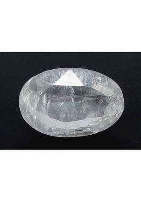 9.25 Ratti Natural White Sapphire Gemstone for Men and Women Lab Certified Stone Sapphire Ring