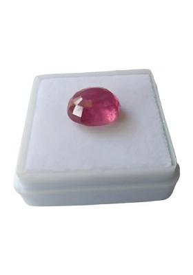 Ruby (Manik) Gemstone 5.25 Ratti Certified for Men & Women Ceremony Purpose Ruby Alloy, Brass Stud Earring