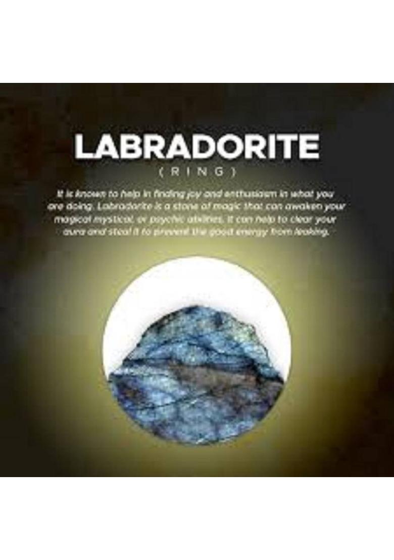 Sidharth Gems 11.25 Ratti 10.50 Ct.Labradorite Stone Original and Certified Morpankhi Gemstone Labradorite Stone - Indya