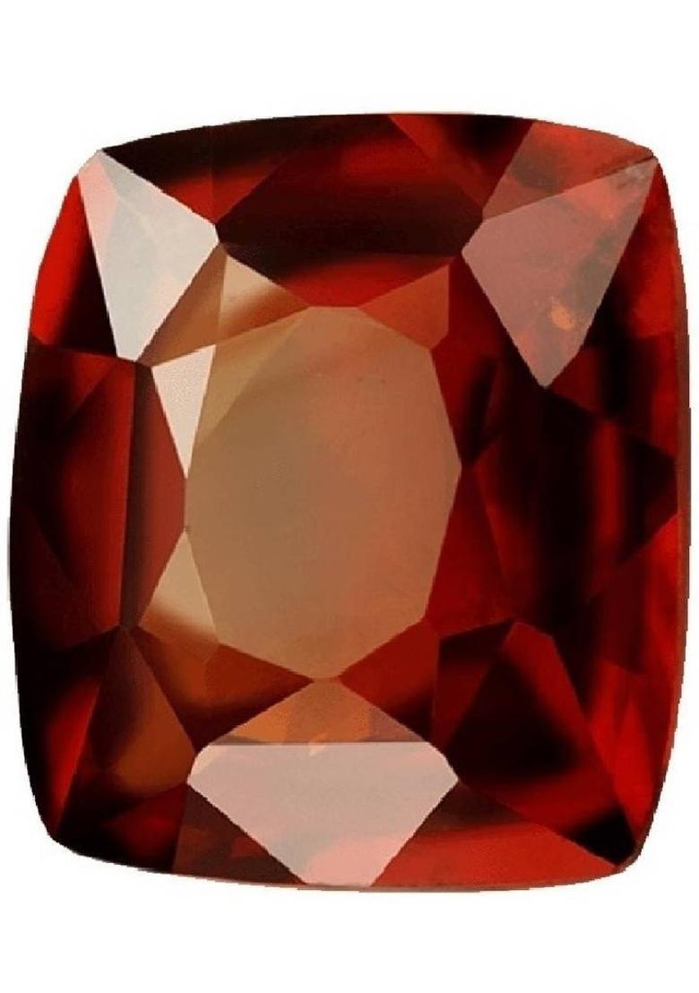 Ankit Collection Brown Cut Natural Garnet Gemstone  (5.5 carat) - Indya