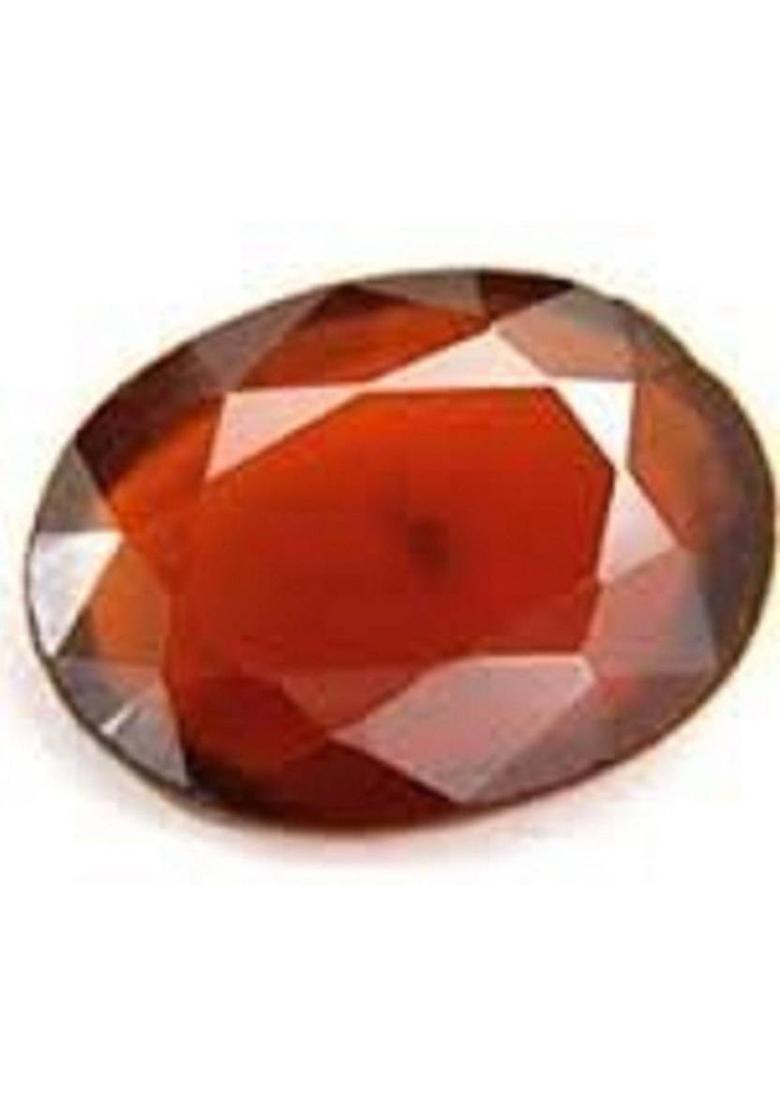 Hessonite Garnet Gemstone Natural Certified Gomed Stone 3.5 Carat Garnet Stone Drops & Danglers - Indya