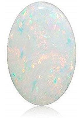 JEMSPRIME 7.25 Ratti Opal Stone Certified Natural Fire Australian Opal Loose Gemstone Opal Stone