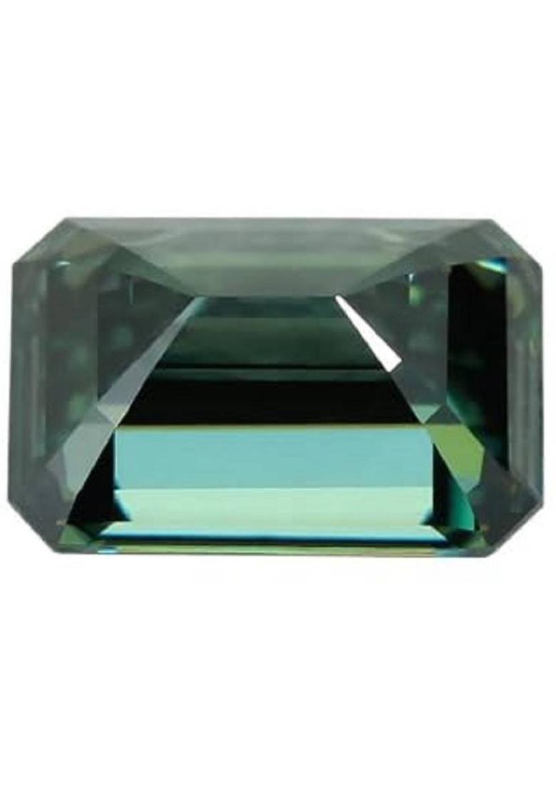 SIDHGEMS 9.25 Ratti 8.00 Crt Natural Emerald Panna Original Gemstone Certified Natural Emerald Stone - Indya