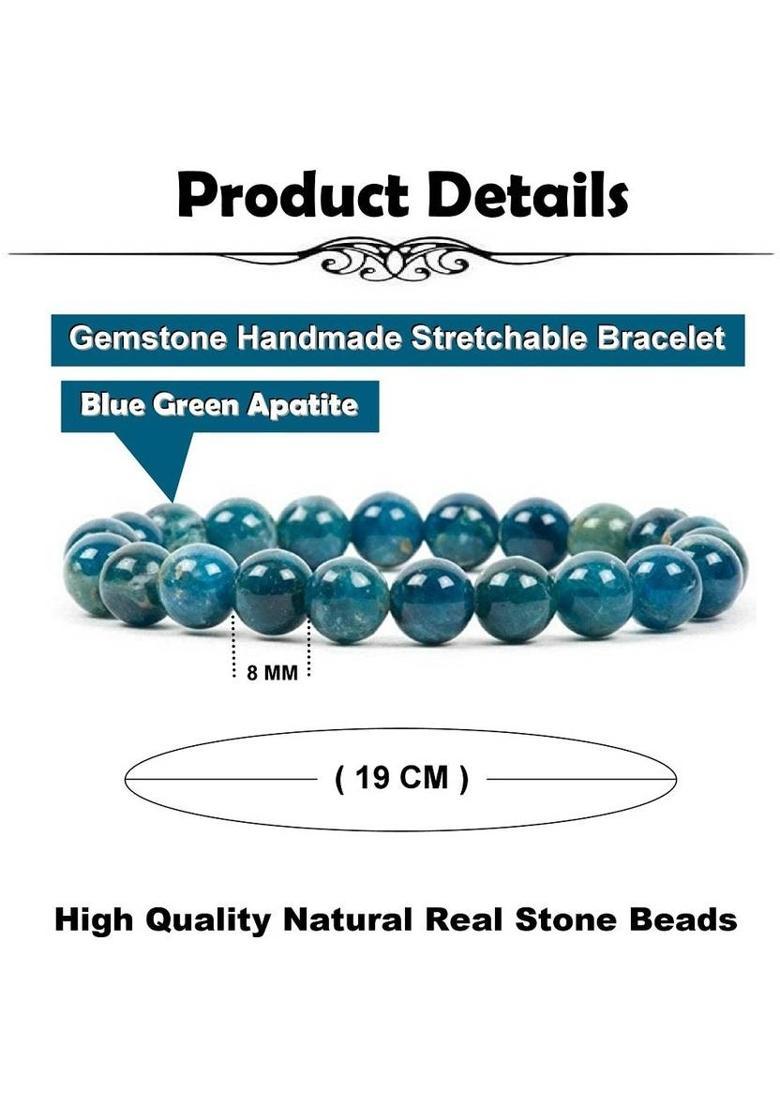 Stone, Crystal Beads Bracelet - Indya