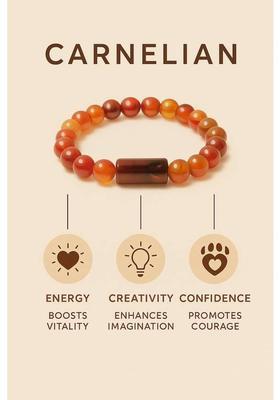 Crystal, Red Beads, Agate, Crystal, Jade, Quartz Bracelet