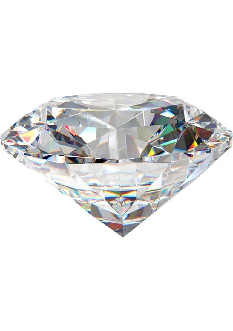 R.K GEMS White Diamond 6.25 Ratti-Precious Gemstone Diamond Stone - Indya