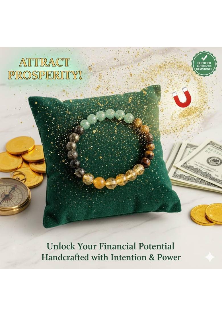 Pyrite, Green Aventurine, Tiger