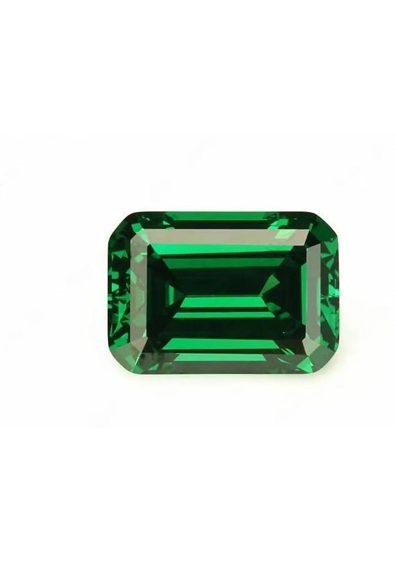 KUSHMIWAL GEMS 9.25 Ratti Astrologer Certified A+Quality Zambian Emerald/Panna Earth Mind Stone Emerald Stone - Indya