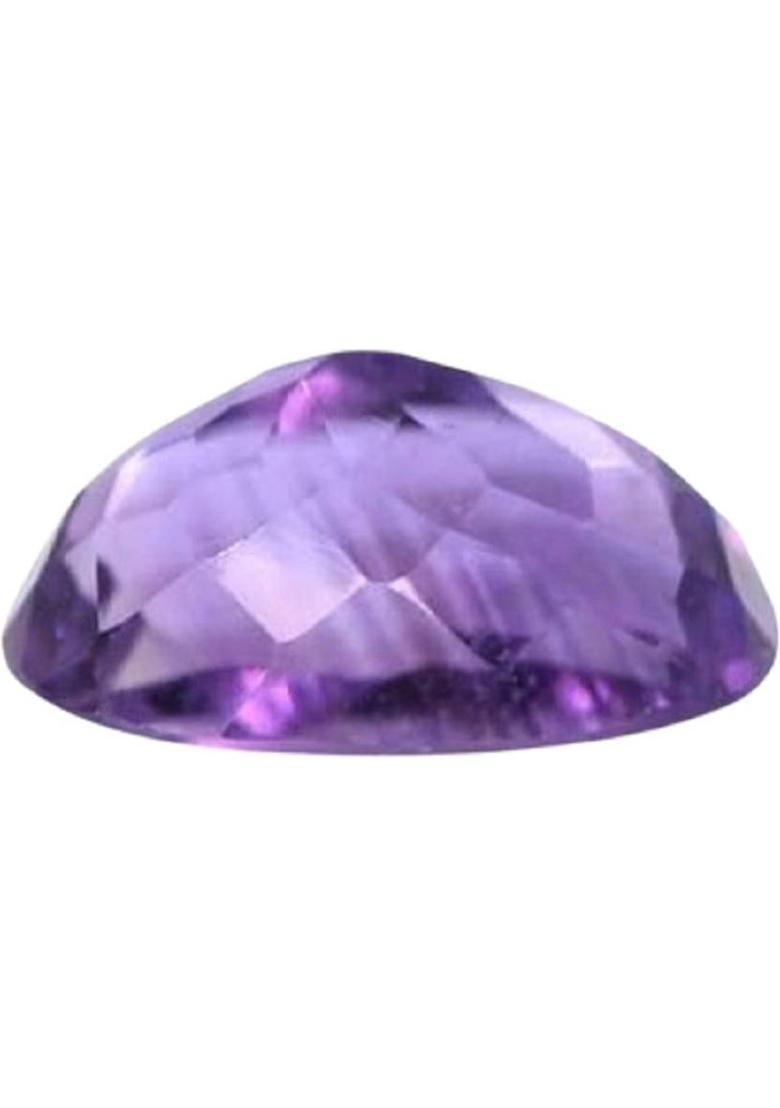 barmunda gems 3.00 Ratti To 3.50 Ratti Amethyst(Katela) Gemstone Original Certified Amethyst Stone - Indya