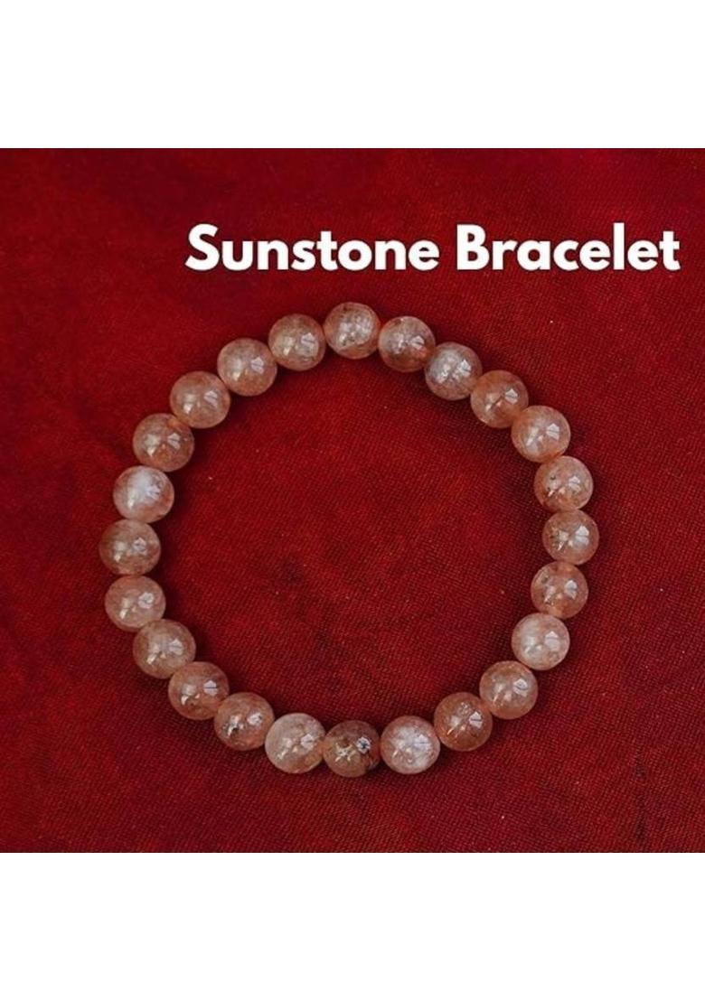 Stone Beads, Crystal Charm Bracelet - Indya