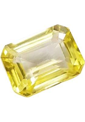 SIDHGEMS 11.25 Ratti 10.00 Carat Ceylon Natural Yellow Sapphire Gemstone (Pukhraj) Sapphire Stone