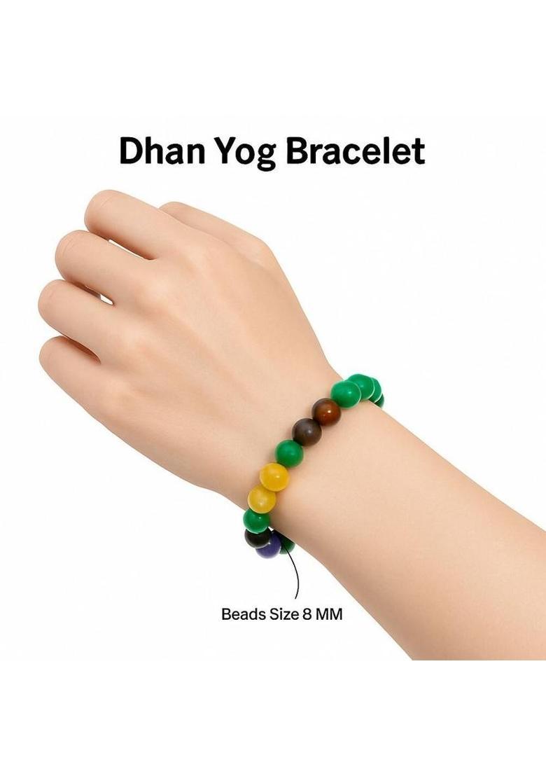 Crystal Beads, Agate, Crystal, Jade, Quartz Bracelet - Indya