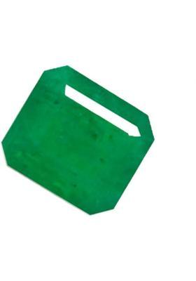 JEMSPRIME 7.25 Ratti 6.45 Crt Brazilian Emerald Panna Original Gemstone AA++ Quality Emerald Stone