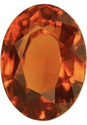 DAMBIWAL 5.25 Ratti Gomed Gemstone Certified Natural Hessonite Garnet Stone Garnet Stone