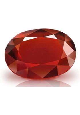 7.00 Ratti Natural Gomed Gemstone for Men and Women Lab Certified Stone Garnet Ring