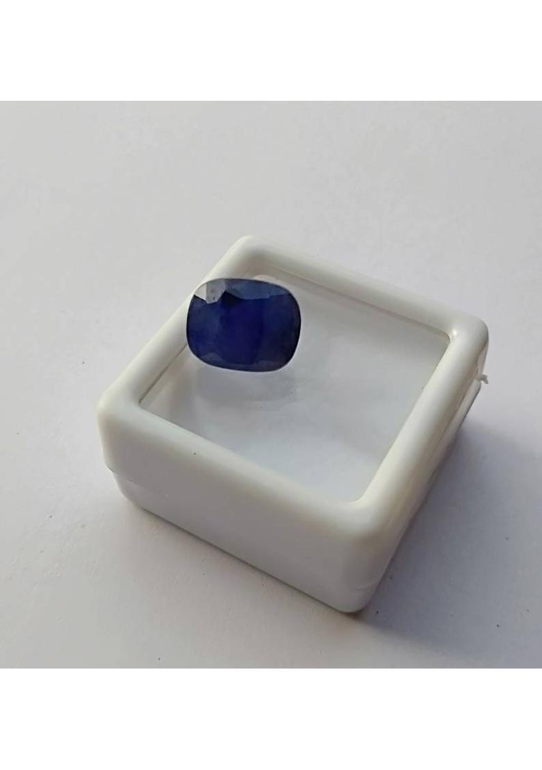 Aanya Jewels Blue Sapphire Stone Certified (Neelam) Gemstone 6.25 Ratti Rashi Ratan Sapphire (Neelam is Scorpio Rashi) Sapphire Stone - Indya
