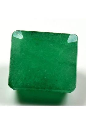 JEMSPRIME 7.25 Ratti 6.00 Crt Natural Brazilian Emerald Panna Unheated Gemstone Certified Emerald Stone