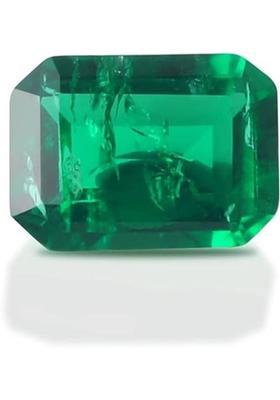 JEMSPRIME 11.25 Ratti 10.45 Crt Brazilian Emerald Panna Original Gemstone AA++ Quality Emerald Stone