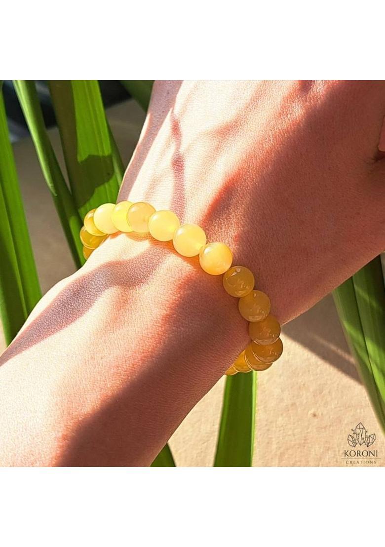 Crystal Beads, Agate, Crystal, Jade, Quartz Bracelet - Indya