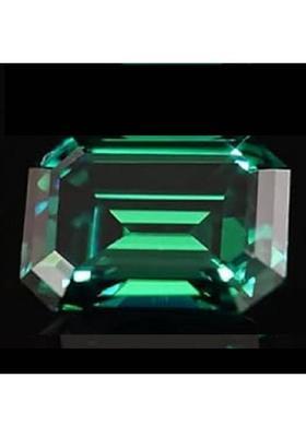 SIDHGEMS 9.25 Ratti 8.25 Crt Zambia Emerald Panna Original Gemstone Certified Emerald Stone