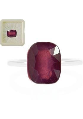 Real Certified Rectangle Cushion Ruby 7.25Ratti 6.59Carat Rectangle Cushion for Stone Ruby Ring