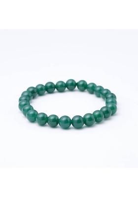 Stone, Green Jade Crystal Charm Bracelet