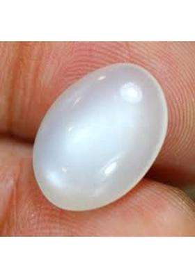 3.25 Ratti Natural Milky Moonstone Gemstone for Men and Women Moonstone Stone Moonstone Ring