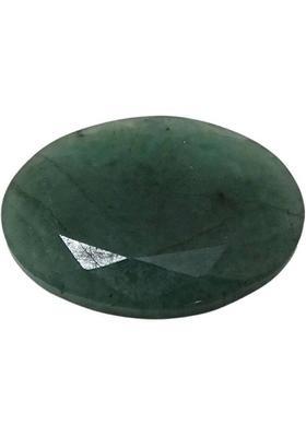 Sahiba Gems Green Cut Natural Emerald Gemstone  (5.65 carat)
