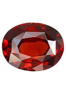 JEMSPRIME 8.25 Ratti Natural Cylone Gomed Stone Certified Hessonite Garnet Loose Gemstone Garnet Stone