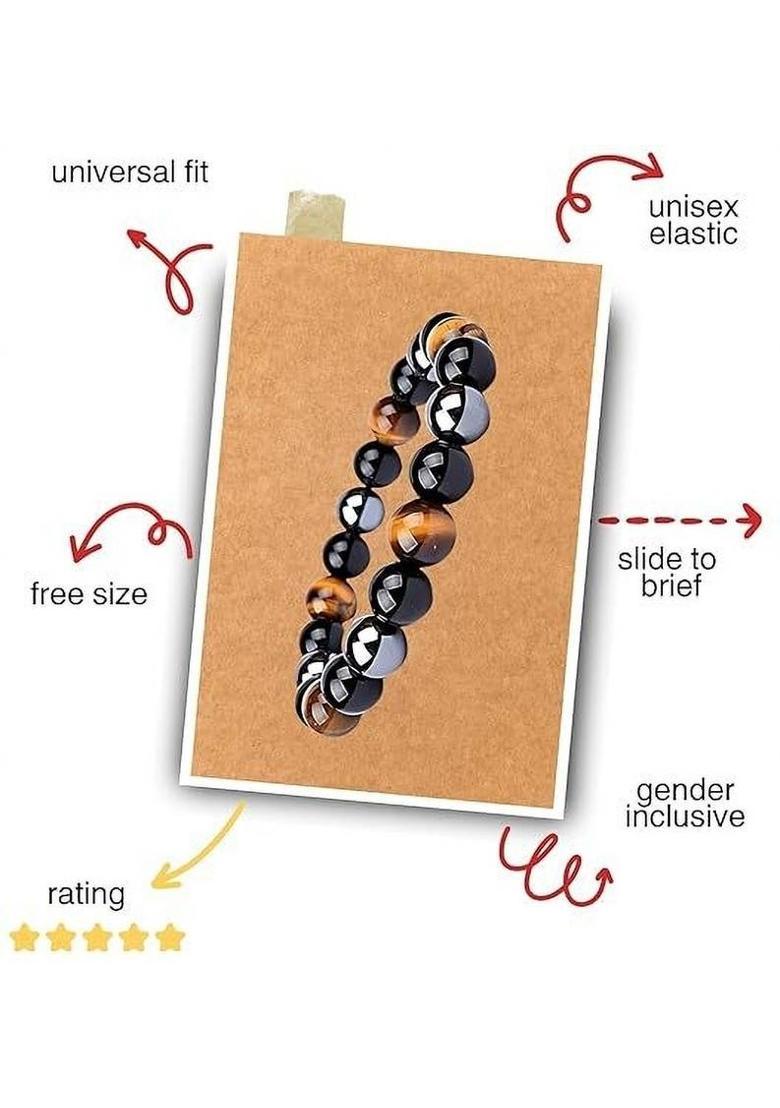 Crystal Beads, Agate, Crystal, Jade, Quartz Bracelet - Indya