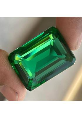 JEMSPRIME 11.25 Ratti 10.25 Crt Brazilian Emerald Panna Original Gemstone AA++ Quality Emerald Stone