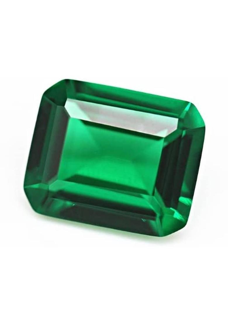 JEMSPRIME 11.25 Ratti 10.25 Carat Colombian Beryl Panna Emerald Natural Gemstone Emerald Stone, Stone - Indya