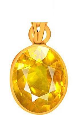 Jefrox Jewels 7.25 Ct Natural Yellow Sapphire (Pukhraj Rashi Ratan) Gemstone Sapphire Stone