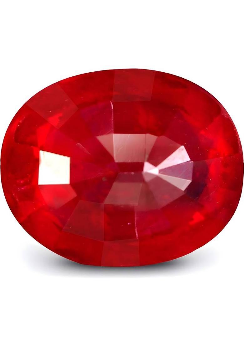 4 Ratti Natural Certified Ruby / Manik Gemstone Astrological Uses Stone Ruby Ring - Indya