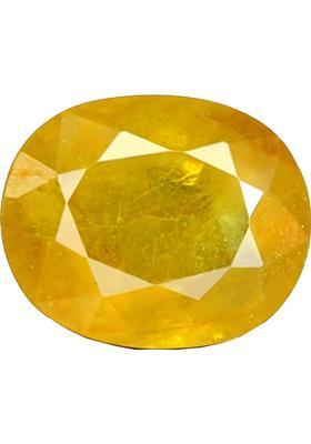 5 Ratti Pukhraj Stone Original Yellow Sapphire Ring With Lab Certificate Stone Sapphire Ring