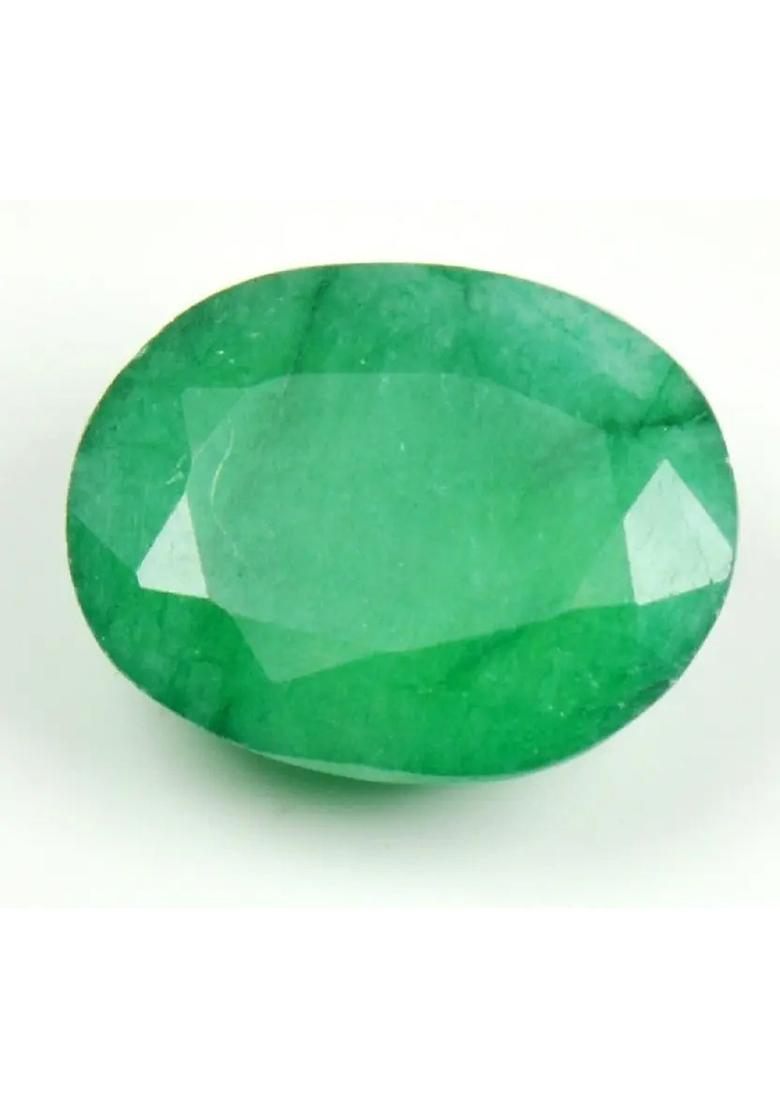 house of common Prem Traders Loose 4.70 Carat Certified Natural Colombian Emerald - Panna Stone Emerald Stone - Indya