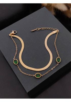 Stainless Steel Gold-plated Bracelet