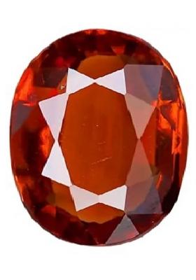barmunda gems 6.25 Ratti Hessonite (GOMED Stone) 100% Original Certified Natural Gemstone Garnet Stone