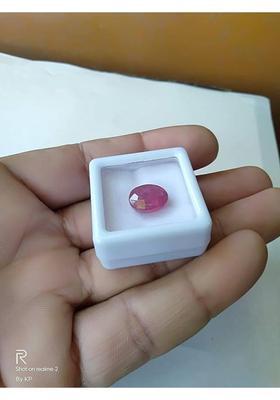 Burma Ruby Manik Gemstone 10.25 Ratti with Lab Report & Guarantee Certificate Stone Ruby Ring
